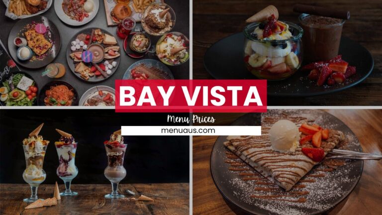 Bay Vista Parramatta Menu & Updated Prices 2025