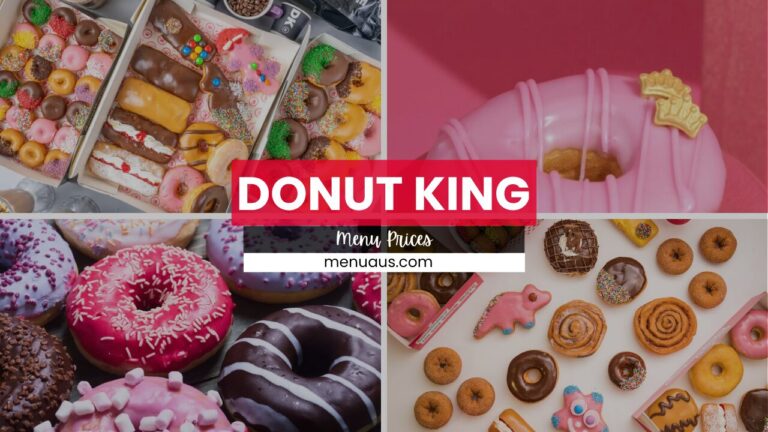 Donut King Menu Australia & Updated Prices 2025