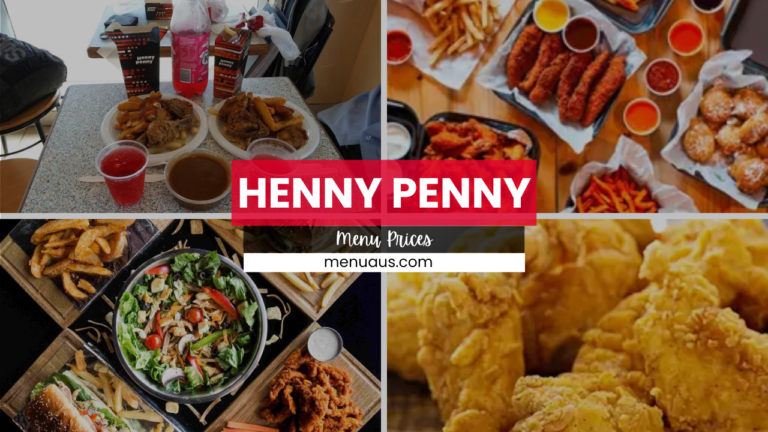 Henny Penny Menu Australia & Updated Prices 2025