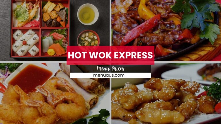 Hot Wok Express Menu Australia & Updated Prices 2025