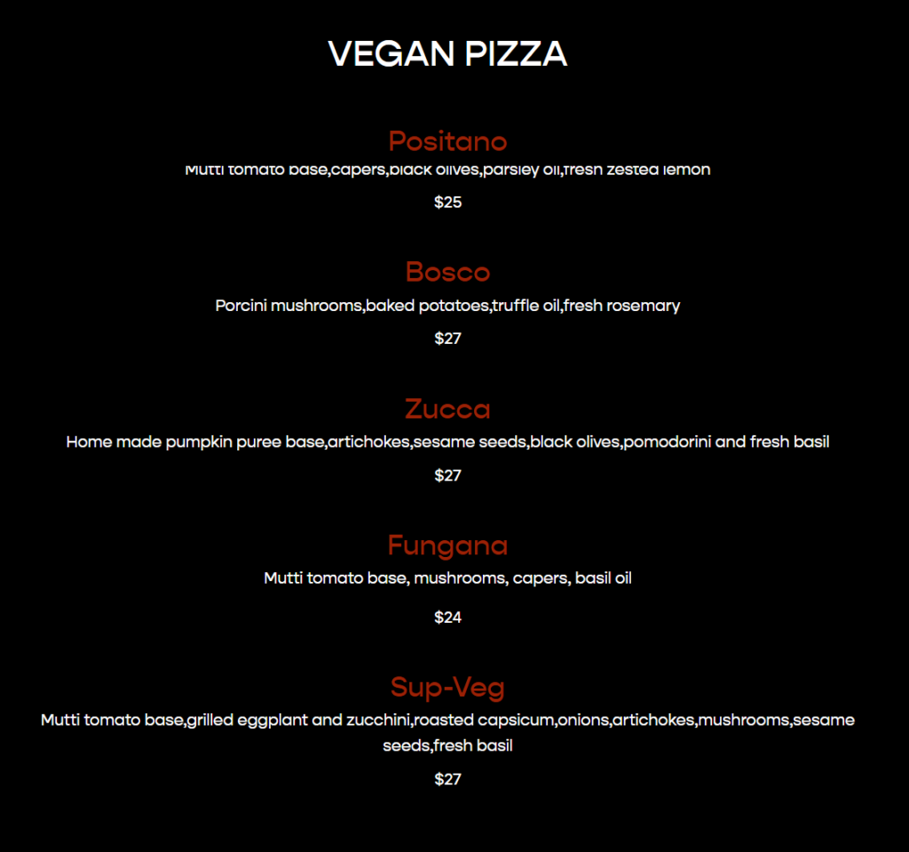 VEGAN PIZZA