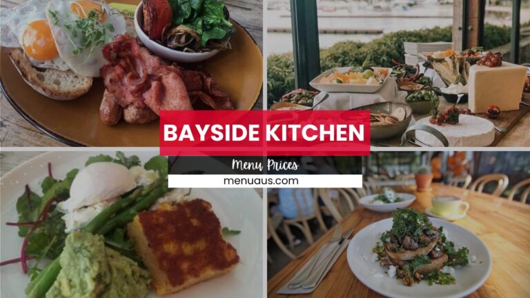 Bayside Kitchen Menu Australia & Updated Prices 2025