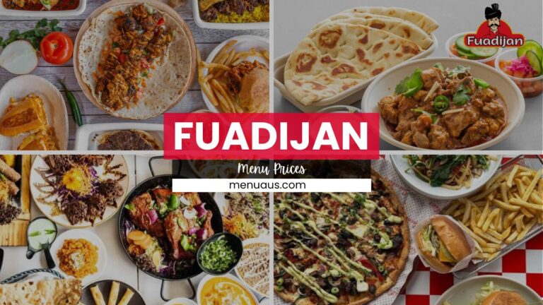 Fuadijan Menu Australia & Updated Prices 2025