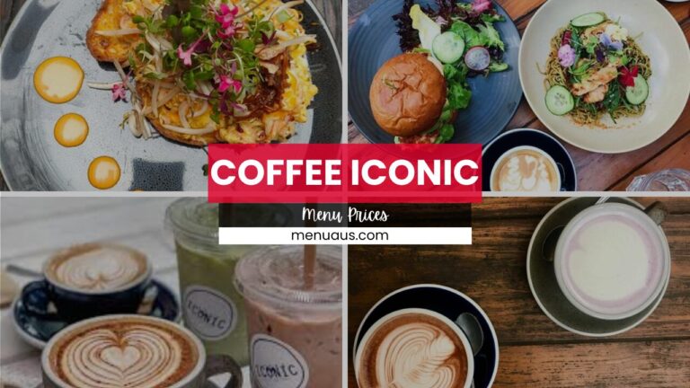 Coffee Iconic Menu Australia & Updated Prices 2024