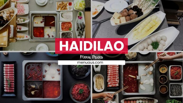 Haidilao Menu Australia & Updated Prices 2025