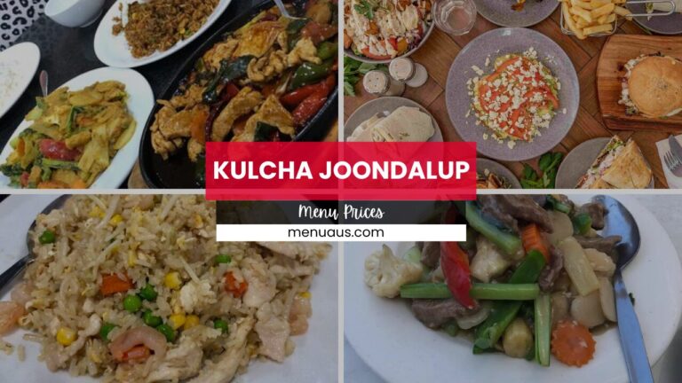 Kulcha Joondalup Menu Australia & Updated Prices 2025