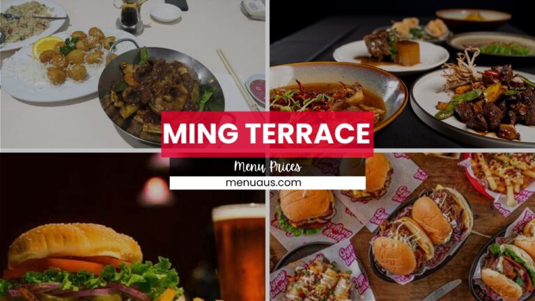 Ming Terrace Menu Australia & Updated Prices 2025