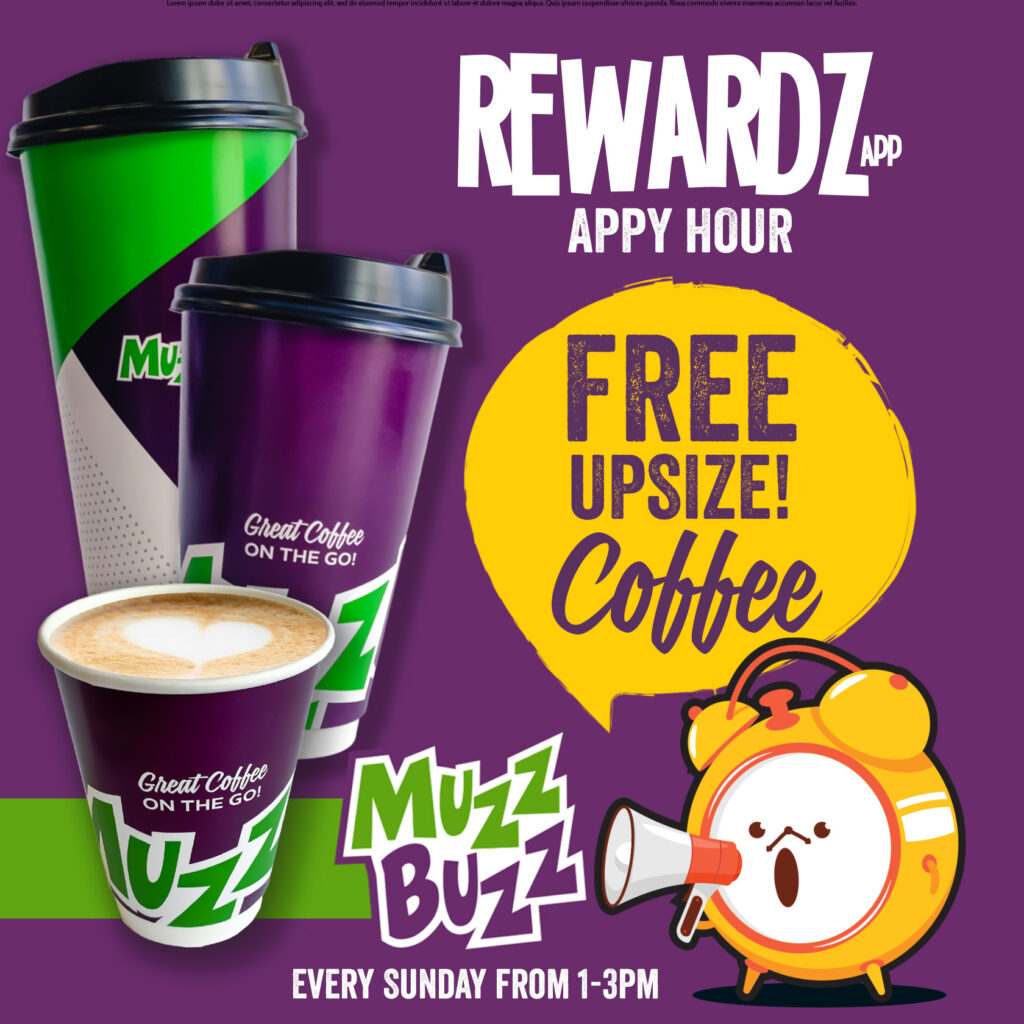 Muzz Buzz Menu Australia