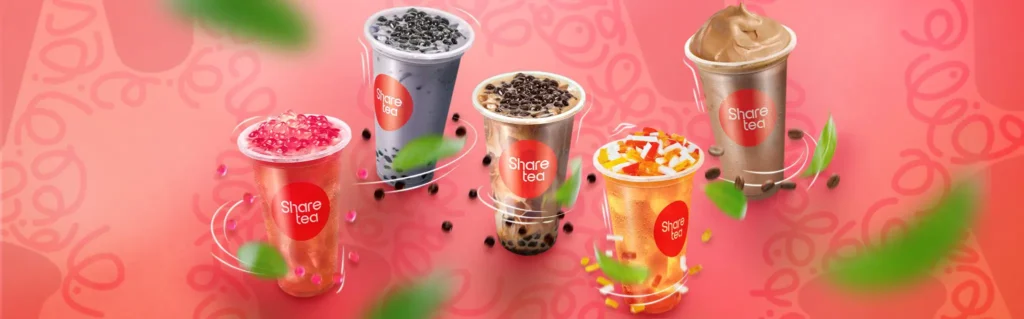 Sharetea Menu Australia