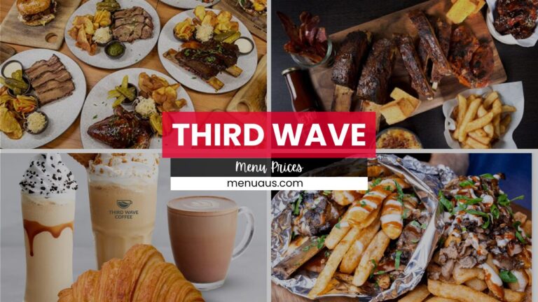 Third Wave Cafe Menu Australia & Updated Prices 2024